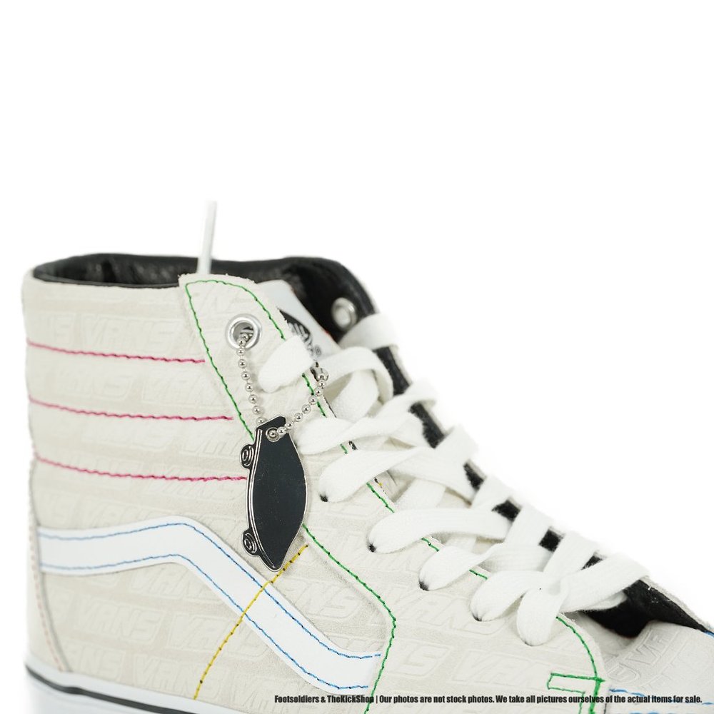 VANS SK8-Hi Emboss Men Sneakers (True White) - Picture 6 of 8